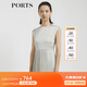 PORTS寶姿 新品女裝連衣裙LL8D106KWT003 銀云灰 S (4)