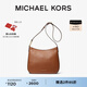 MICHAEL KORS邁克高仕 MK Kensington 女士大號(hào)Hobo包斜挎包 牛皮棕  230 NS