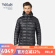 RabRAB睿坡Mythic G男士秋冬1000蓬熱反射TILT御寒鵝絨羽絨服 QDB-61 黑色BLK XL