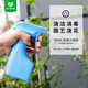 沃施（WORTH）噴水噴壺噴霧器家用清潔消毒園藝澆花噴瓶按壓式酒精噴霧噴水瓶 藍色