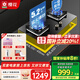 櫻花（SAKURA）燃?xì)庠钐烊粴?雙頭煤氣灶大開孔710x410 家用一級能效國家補(bǔ)貼20% 嵌入式臺式瞬時點火大面板 【天然氣】JGE01 5.2KW 猛火灶多開孔尺寸安裝