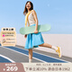 PANSY盼喜日本板鞋女夏季薄款一腳蹬透氣舒適休閑鞋輕便女鞋4226 黃色 38