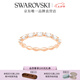 施華洛世奇（SWAROVSKI）  MATRIX 戒指 經(jīng)典閃亮輕奢飾品女七夕情人節(jié)禮物 鍍玫瑰金色 52mm-12號(hào) 5366583