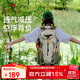 駱駝（CAMEL）戶(hù)外登山包旅行輕便大容量雙肩包騎行跑步男女包1F01018B淺卡其