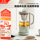 北鼎（Buydeem）【無(wú)膠水】養(yǎng)生壺?zé)畨囟喙δ苤蟛杵髅阅沭B(yǎng)生杯辦公室熱水壺 K36淺杉綠+迷你萃取籃 教師節(jié)禮物