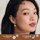 翡拉拉（fellala）商場(chǎng)同款仿珍珠耳環(huán)女氣質(zhì)耳墜復(fù)古仿珍珠耳飾時(shí)尚生日禮物送閨 商場(chǎng)同款