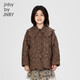 jnby by JNBY江南布衣童裝寬松中長(cháng)款羽絨服秋女童1O9C10990 209/深棕 150cm