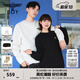 BOY LONDON【暗紋提花】潮牌秋季新品情侶款字母提花休閑衛衣N03029 黑色 L