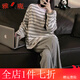 雅鹿睡衣女2025年新款奶牛棉春秋長(cháng)袖長(cháng)褲夏天卡通可愛(ài)家居服兩 WSL 200007 M 女(建議80 100斤)