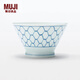 無印良品（MUJI）波佐見燒 飯碗 碗餐具 家用 MDR54A4A 1個