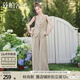 絲柏舍時(shí)尚套裝2025夏裝新款女裝無(wú)袖馬夾搭長(zhǎng)款休閑褲兩件套
