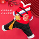 憨憨寵 寵物狗狗衣服 秋冬季加絨加厚過(guò)年裝小狗衣服小型犬唐裝四腳棉服 寵物四腳唐裝 S號建議體重4-5斤