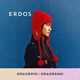 ERDOS【生肖系列】針織帽色保暖時(shí)尚護耳女毛線(xiàn)帽 中國紅 52cm