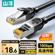 山澤超六類萬兆純銅網(wǎng)線3米 CAT6A類成品線 家用電腦網(wǎng)絡(luò)寬帶工程跳線兼容千兆8芯2.5g連接線 GD6A030