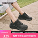 斯凱奇（Skechers）糕糕鞋女鞋夏季透氣時(shí)尚老爹鞋百搭厚底增高休閑鞋運(yùn)動(dòng)鞋117513