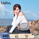 Kipling女款25秋冬新款輕便郵差包簡(jiǎn)約斜挎包貝殼包|STELMA 云灰色