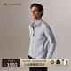 巍德（VAUDE）軟殼衣CORDURA防風(fēng)防水商務(wù)行政夾克男防刮蹭簡約通勤外套男翻領(lǐng) 霧灰色-103 XL-推薦身高170-180,140-160斤