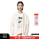 幻走（MOVEUP）2025春季新款.FUN系列連帽碎褶插袋設(shè)計(jì)師短款防曬服女 象牙白 L