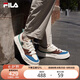 FILA 斐樂官方川行鞋F(xiàn)OSSO男鞋帆布鞋休閑鞋2025年運(yùn)動(dòng)鞋小白鞋厚底