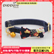 puppytie貓鈴鐺項圈脖圈頸圈脖子貓頸飾品可愛蝴蝶結(jié)防窒息 深藍(lán) 均碼