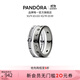潘多拉（PANDORA）時(shí)刻星夜星軌戒指套裝寬版簡(jiǎn)約浪漫生日禮物送女友 告白禮盒 58mm