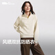 蕉下（beneunder）外套女衛衣防曬防風(fēng)運動(dòng)戶(hù)外秋季新品DS003燕麥白M