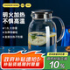 炊大皇 1.8L大容量夏日解暑冷水壺 耐熱防爆玻璃杯 水果茶壺白開水杯