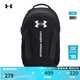 安德瑪（UNDERARMOUR）Hustle 6.0男女同款便攜訓練運動(dòng)雙肩背包1384672 黑色002 均碼