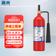 藍炎[京倉速達]  3公斤二氧化碳滅火器商用3KG 25年新國標手提式氣體滅火器國家消防認證消防器材