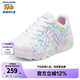Skechers斯凱奇兒童糖果鞋兒童秋季涂鴉低幫板鞋女童時(shí)尚休閑鞋314064L 白色/粉色/湖藍色/WPTQ 35