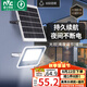 雷士（NVC）太陽能戶外照明燈室外庭院燈路燈投光燈光控遙控402lm+約25m2