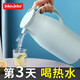 JEKO&JEKO保溫壺家用熱水瓶暖水壺宿舍大容量開(kāi)水瓶玻璃內膽 1.6L淡藍色