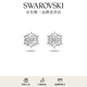 施華洛世奇（SWAROVSKI） MAGIC 耳飾耳釘耳環(huán)輕奢飾品送女友老婆女七夕禮物 冰透雪花  5627347