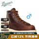 DANNER丹納都市戶(hù)外休閑Bull Run真皮工裝靴馬丁靴男士手工防滑耐磨中幫 15552-棕咖-男EE寬版-圓頭 41.5