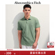 ABERCROMBIE & FITCH【經(jīng)典小麋鹿】男裝25夏季新款通勤POLO衫短袖T恤KI124-5182 綠色 M (180/100A)