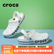 CROCS卡駱馳洞洞鞋男鞋女鞋夏季新款經(jīng)典克駱格戶外男士沙灘鞋涼鞋拖鞋 205089-126貝雅卡駱班/白色 41 -42(260mm)
