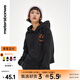 美特斯邦威老虎紋印花連帽衛(wèi)衣女春季新款時(shí)尚潮流舒適上衣女 影黑 M 160 84A