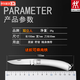 雙立人（ZWILLING）不銹鋼可折疊水果刀家用露營小刀便攜式隨身瓜果刀可坐飛機(jī)高鐵刀 不銹鋼可折疊水果刀 1把