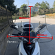 醉米（ZUIMI）電動(dòng)車(chē)擋風(fēng)板前擋風(fēng)玻璃高清透明加寬全擋風(fēng)踏板摩托車(chē)護手擋雨板 //.T型_2.5mm_有膠邊+配件+扳手