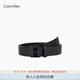 Calvin KleinJeans25男士商務(wù)紳士休閑風(fēng)ck簡(jiǎn)約針扣式腰帶皮帶禮物4G7017G