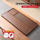 椋橙輕奢實(shí)木大茶盤(pán)簡(jiǎn)約長(cháng)方形排水式茶盤(pán)大茶臺茶盤(pán)托盤(pán) 胡桃色40*20CM