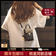 CRTNZO KROEZ輕奢包包女包2025年新款手機(jī)包女士迷你包生日七夕情人節(jié)禮物實用 咖色-送女友老婆實用高級
