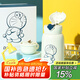 杯具熊（BEDDYBEAR） 兒童保溫杯大容量帶吸管帶直飲兩用316不銹鋼內(nèi)膽寶寶便攜水杯 口袋調(diào)皮叮當(dāng)貓【回頭貓】630ml