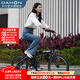 大行（DAHON）P10折疊自行車20英寸10速鋁合金男女運(yùn)動通勤V剎折疊車PAA003 珠光深藍(lán)