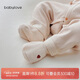 babylove新生兒腳套春秋款嬰兒護(hù)腳鞋套男女寶寶襪套純棉四季襪子