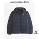 ABERCROMBIE & FITCH男裝24冬季款美式百搭抗風(fēng)羽絨服夾克外套KI132-4149 藏青色 S (175/92A)