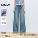 ONLY2025春季新款時尚百搭寬松中腰老爹褲長褲牛仔褲女|125132067 J33 復(fù)古350牛仔洗水 M M標(biāo)準(zhǔn)褲長