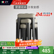 真緣餐椅家用可疊放餐凳簡(jiǎn)約舒適板凳軟包化妝凳實(shí)木凳子客廳輕奢方凳 免安裝【杏色+黑色腿】x2