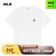 MLB短袖T恤男女時(shí)尚秋季休閑經(jīng)典純色圓領(lǐng)25新款3ATSB0153-50WHS-M