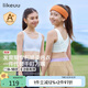 like uu兒童內(nèi)衣女發(fā)育期矯姿內(nèi)衣學(xué)生初高中少女文胸體育課運(yùn)動(dòng)內(nèi)衣